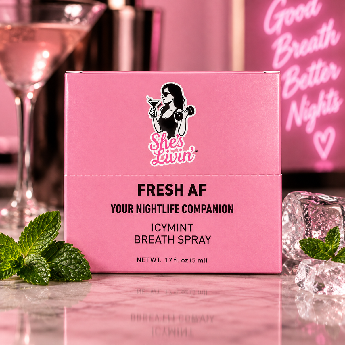 Full retail box Fresh AF - Breath Spray